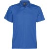 Azure Blue Mens Eclipse Pique Polos